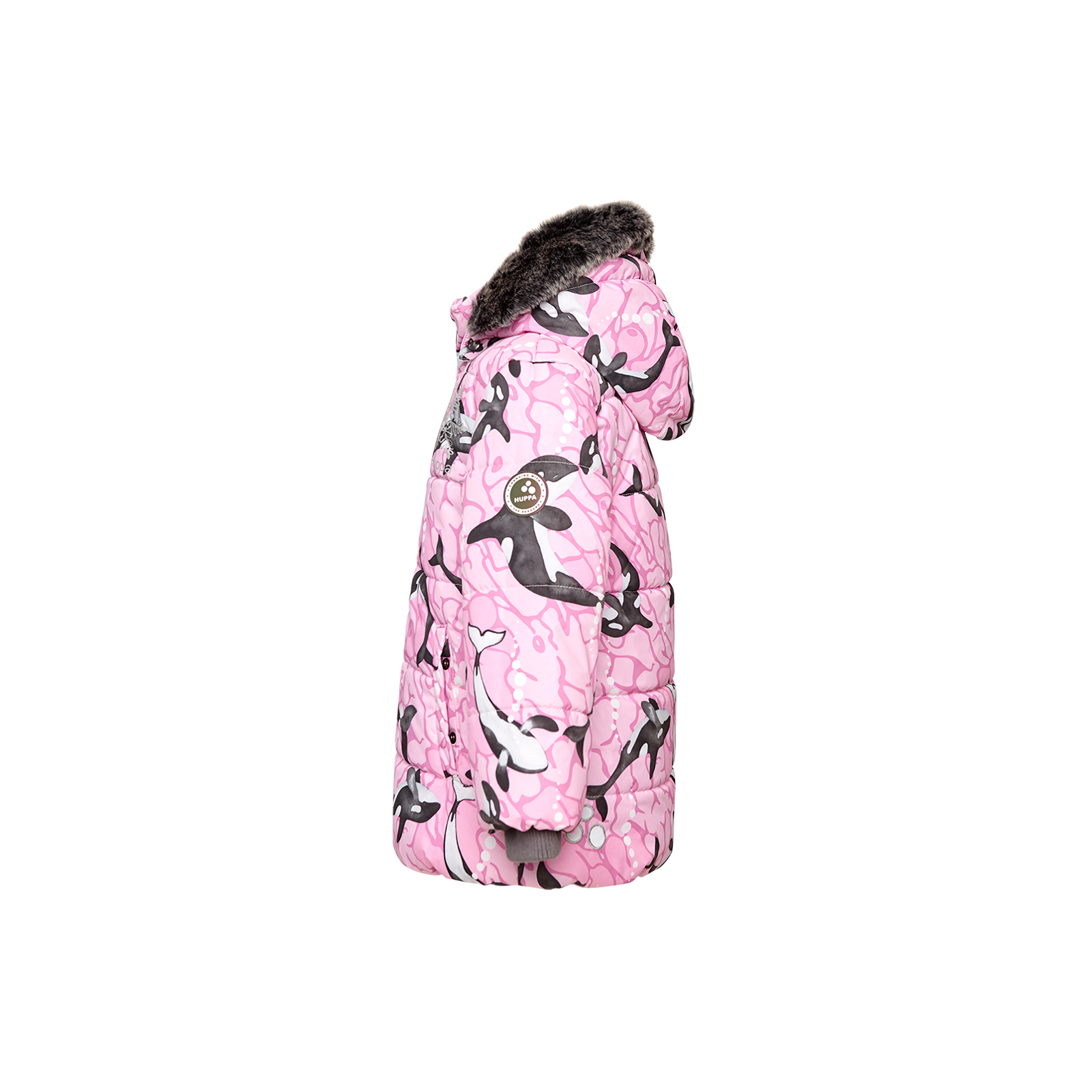 Куртка Huppa MELINDA 18220030 світло-рожевий з принтом 110 (4741468974699) зображення 2