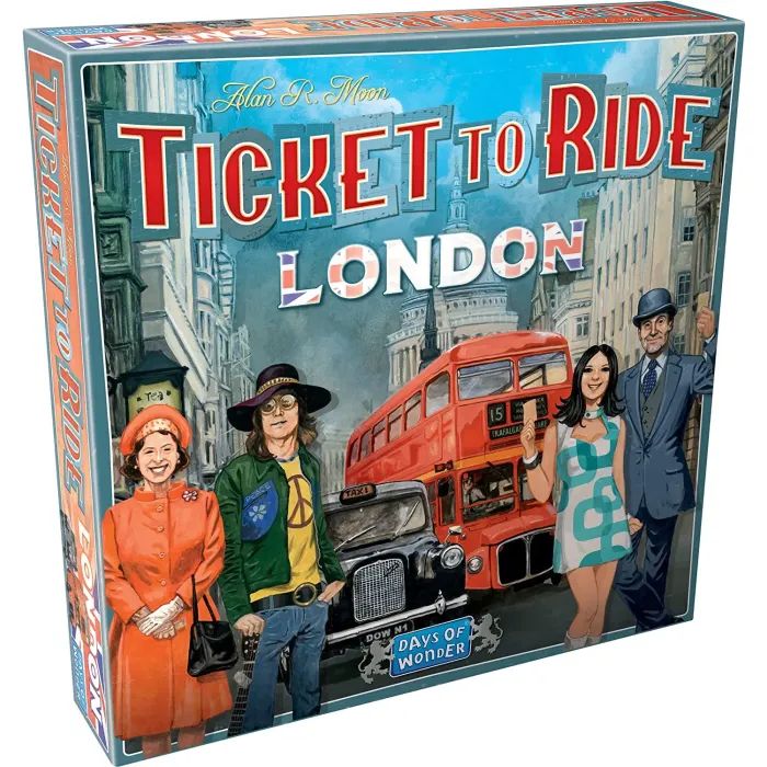 Настольная игра Days of Wonder Ticket to Ride: London , английский (824968200612)