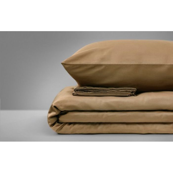 Постільна білизна MirSon Сатин Cacao 0211 Cacao 220х240 - King Size (2200001169609)