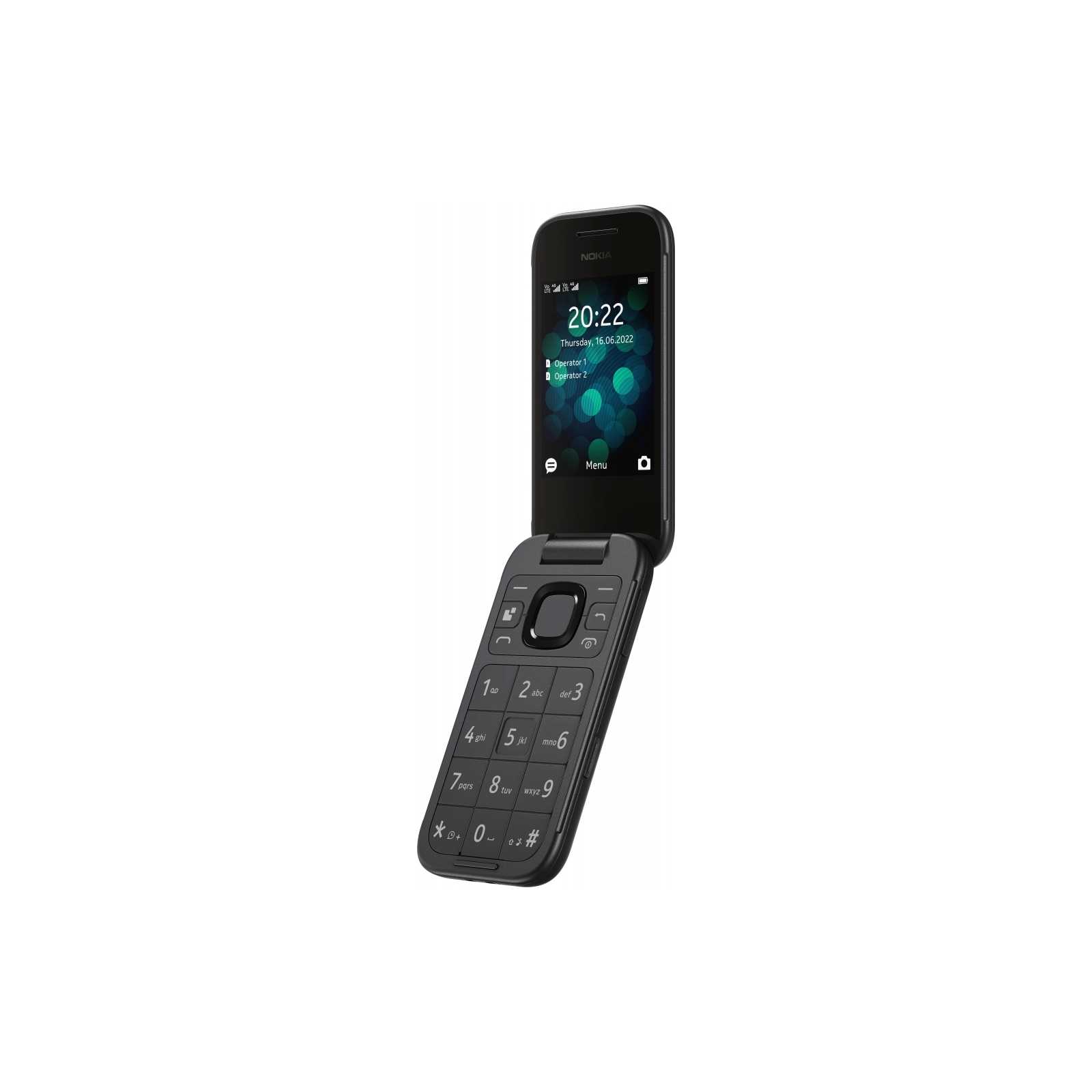 Мобільний телефон Nokia 2660 Flip Black зображення 4