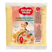 Дитяча каша Дитяча кашка Кукурудзяна з курагою та цукром 100 г (4820001520460)