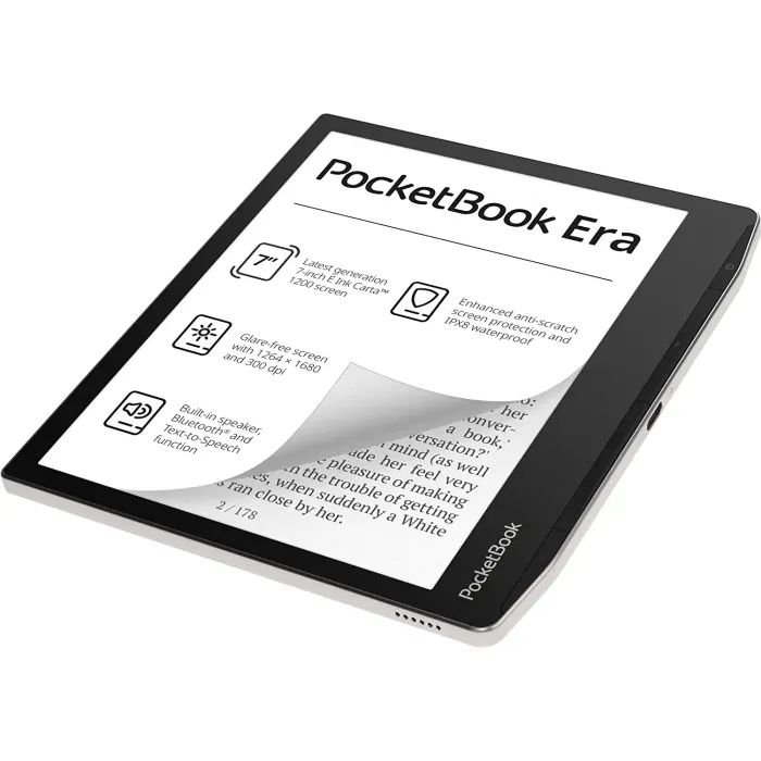Електронна книга Pocketbook 700, Era, Stardust Silver (PB700-U-16-WW) зображення 3