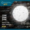 Світильник CRYSTAL KORAL- 24W 6500K ip54 (DNL-033) зображення 2