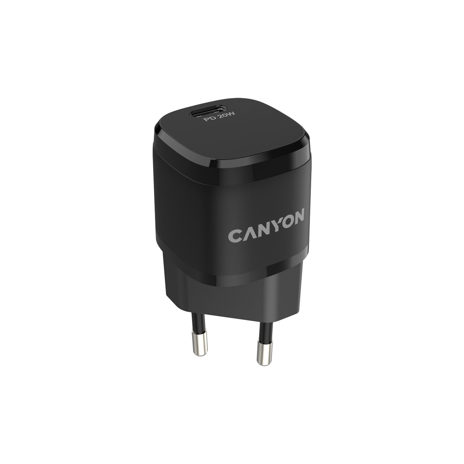Зарядний пристрій Canyon PD 20W black (CNE-CHA20B05) зображення 2
