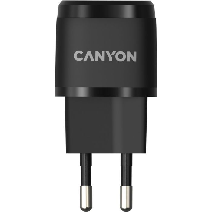 Зарядний пристрій Canyon PD 20W black (CNE-CHA20B05) зображення 3