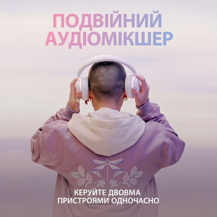 Навушники Logitech G735 Wireless Gaming Headset Off-White (981-001083) зображення 5