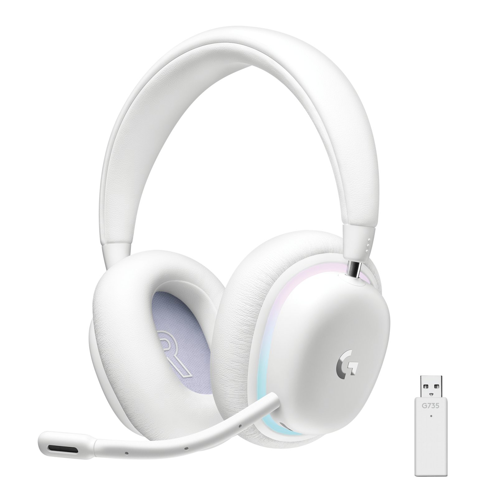 Навушники Logitech G735 Wireless Gaming Headset Off-White (981-001083)