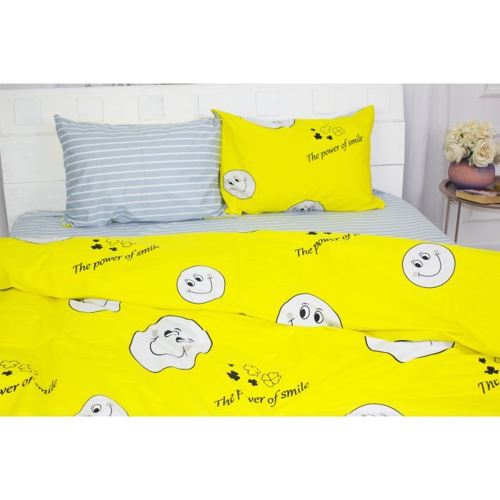 Постільна білизна MirSon Сатин Premium 22-1146 Felikin Сімейний 160x220 (2200001979154) зображення 2