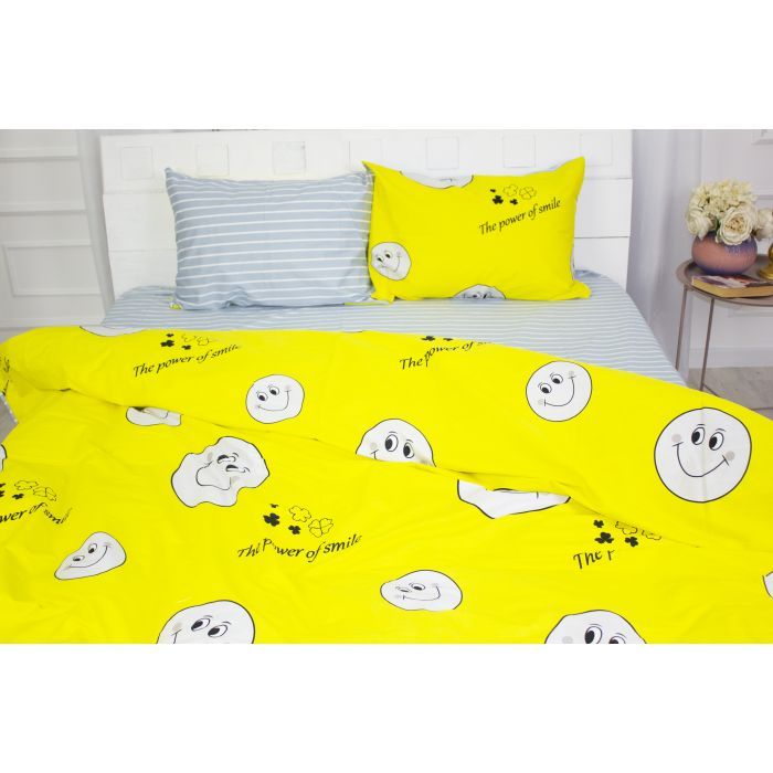 Постільна білизна MirSon Сатин Premium 22-1146 Felikin Сімейний 160x220 (2200001979154) зображення 3