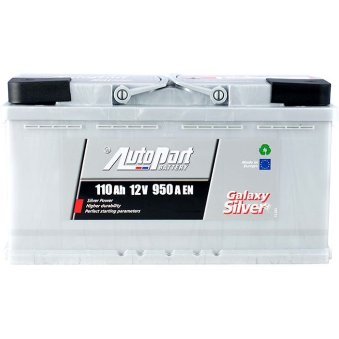 Аккумулятор автомобильный AutoPart 110 Ah/12V Galaxy Silver (ARL110-GA0)