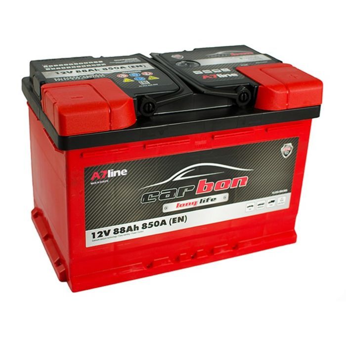 Аккумулятор автомобильный CARBON 88 Ah/12V Euro (CRB88-00) изображение 2