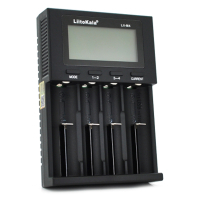 Фото - Зарядка для акумуляторної батарейки Liitokala Зарядний пристрій для акумуляторів  4 Slots, LED display, 5V Type 