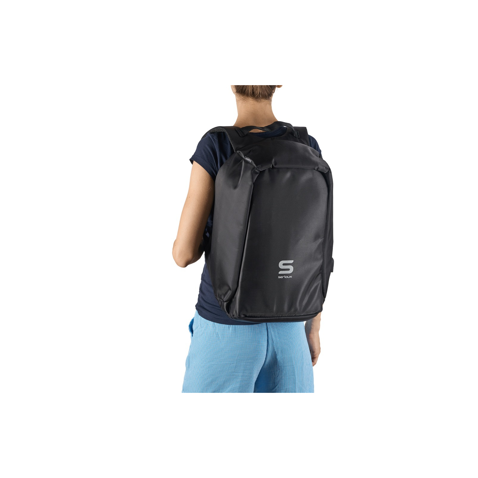 Рюкзак для ноутбука Serioux 15.6" ANTI-THEFT BACKPACK LOCK, black (SRXBKPLOCK) изображение 4