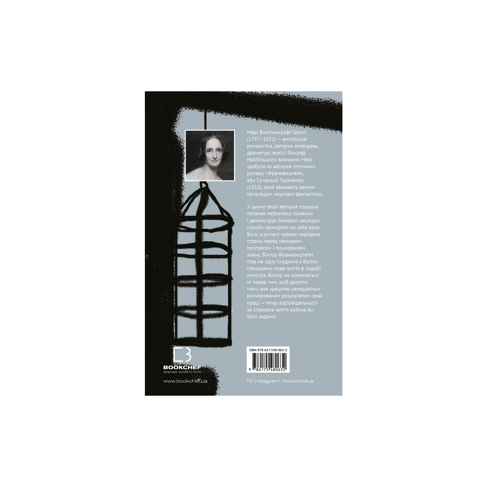 Книга Франкенштейн, або Сучасний Прометей - Мері Шеллі BookChef (9786175480632) изображение 3