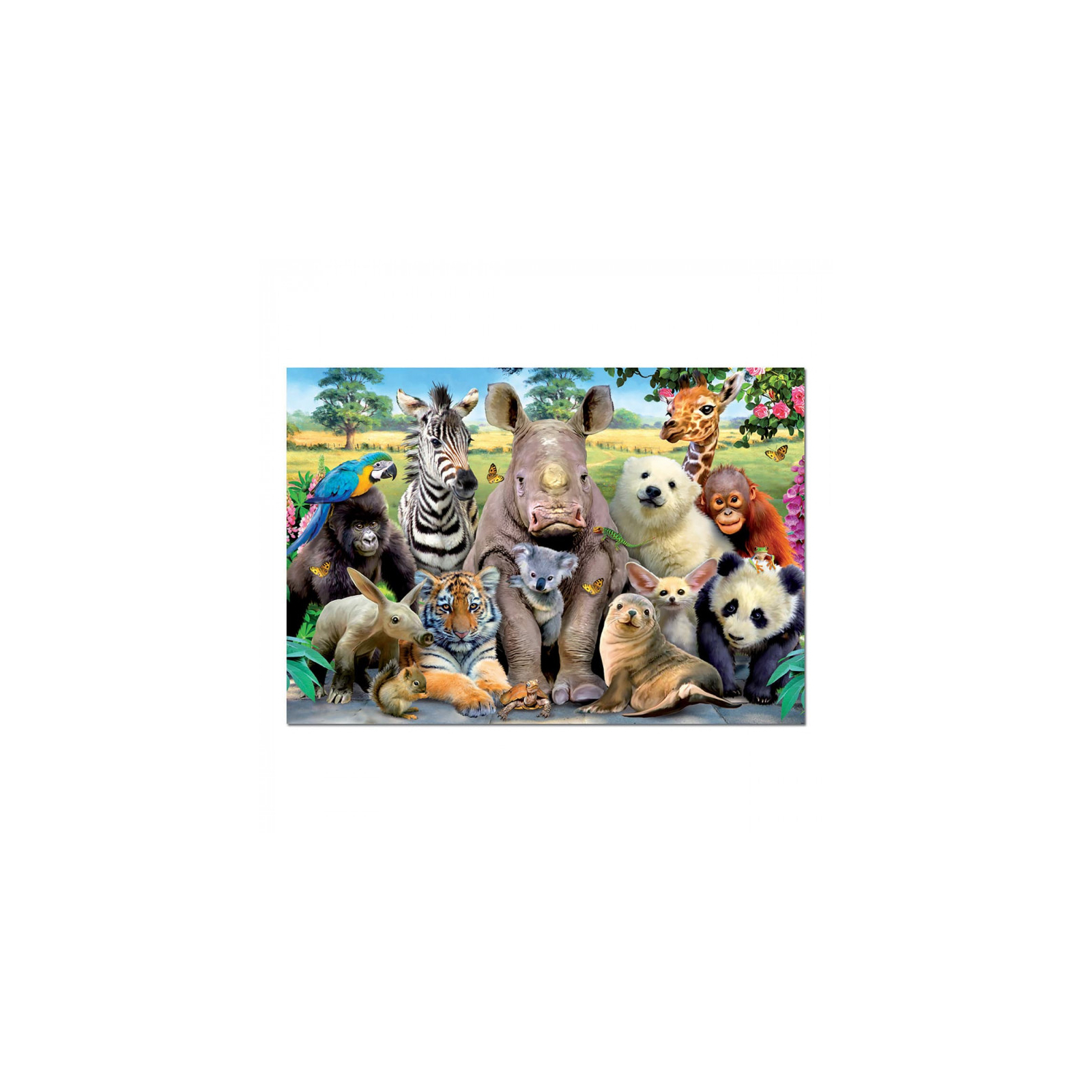 Пазл Educa Animals 1000 елементів (6425186) изображение 2