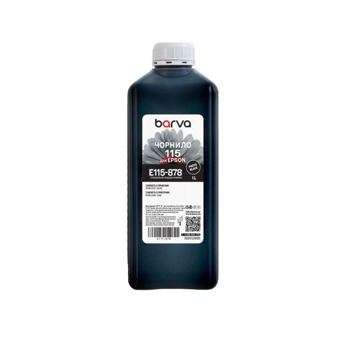 Чернила Barva Epson 115 1л, PB (E115-878)