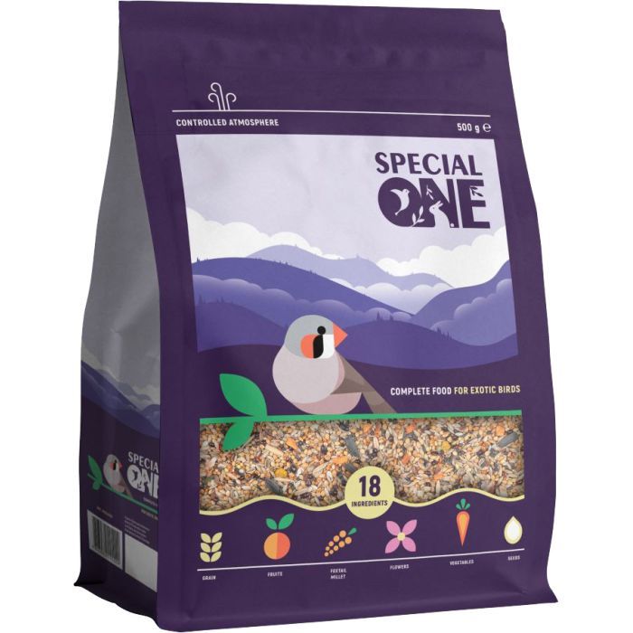 Корм для птиц Special One для экзотических попугаев 500 г (4823082421220)