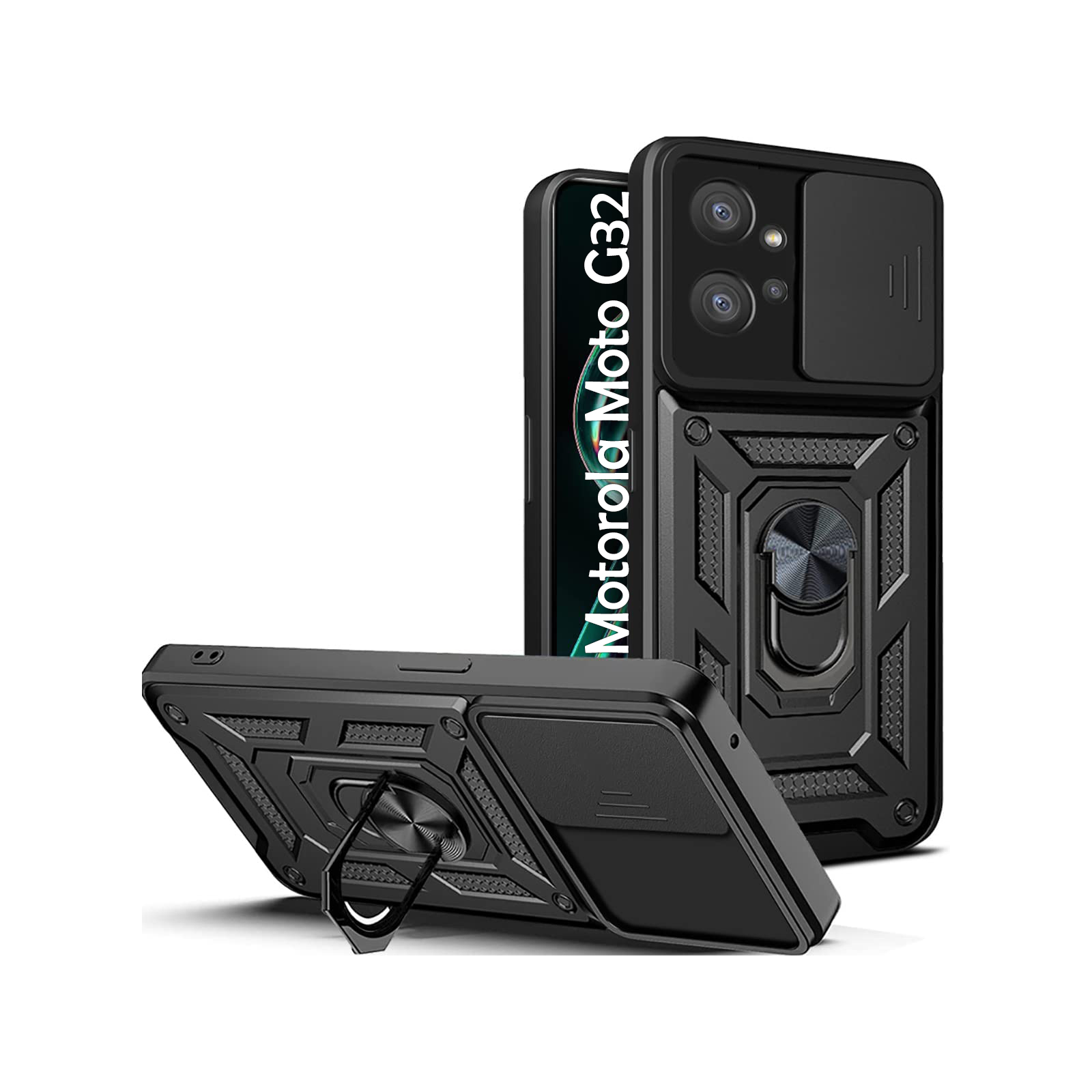 Чехол для мобильного телефона BeCover Military Motorola Moto G32 Dark Green (708179)