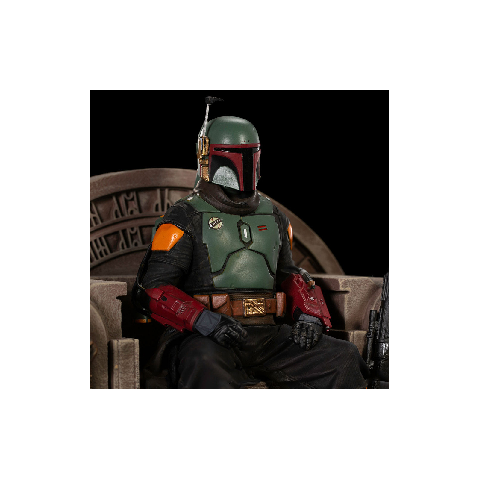 Статуетка Iron Studios Star Wars Boba Fett on Throne (LUCSWR45621-10) зображення 5