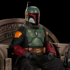 Статуэтка Iron Studios Star Wars Boba Fett on Throne (LUCSWR45621-10) изображение 5