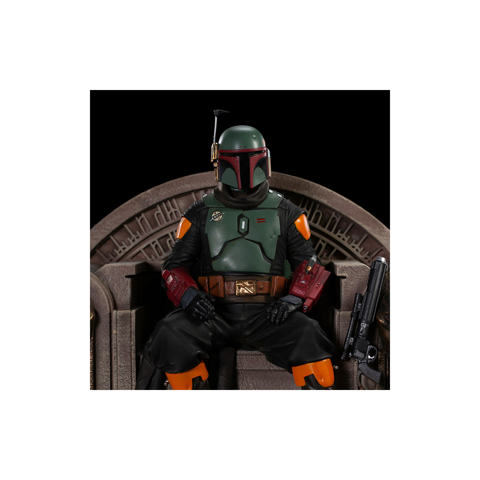 Статуэтка Iron Studios Star Wars Boba Fett on Throne (LUCSWR45621-10) изображение 7