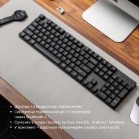 Клавіатура Keychron K5SE 104 Key Optical Mint RGB Hot-Swap Wireless UA Black (K5SEE5_KEYCHRON) зображення 9