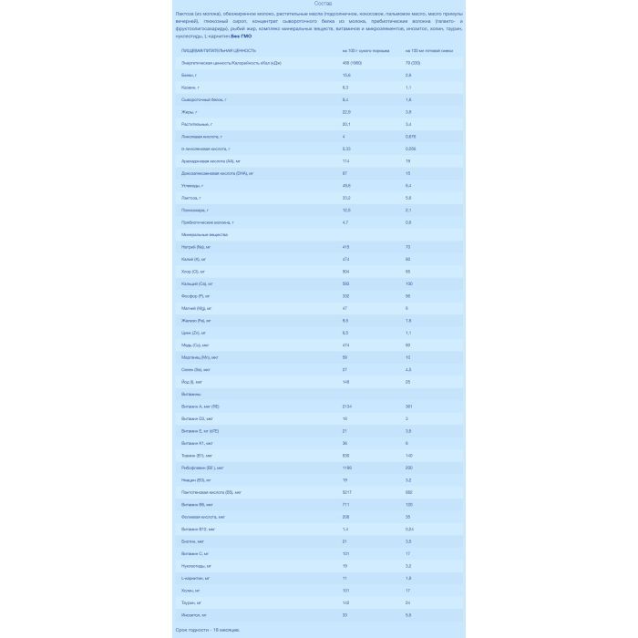 Детская смесь Nutrilon Преждевременный уход 400 г (8712400745307) изображение 2