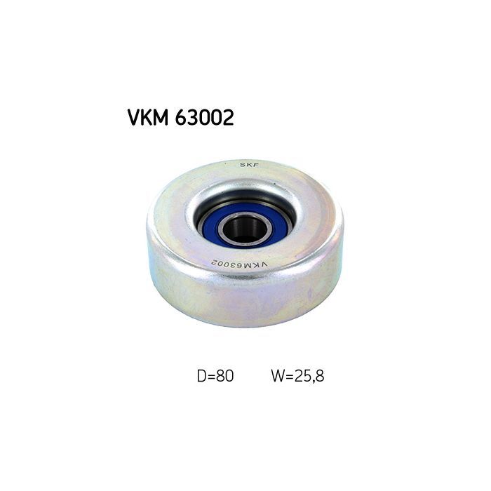 Ролик натяжителя ремня SKF VKM 63002
