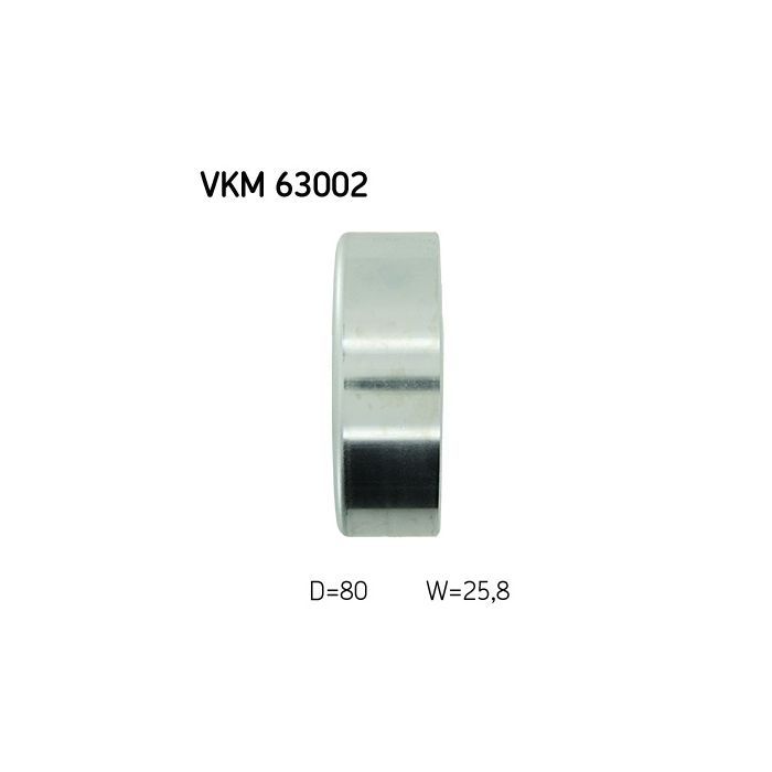 Ролик натяжителя ремня SKF VKM 63002 изображение 3