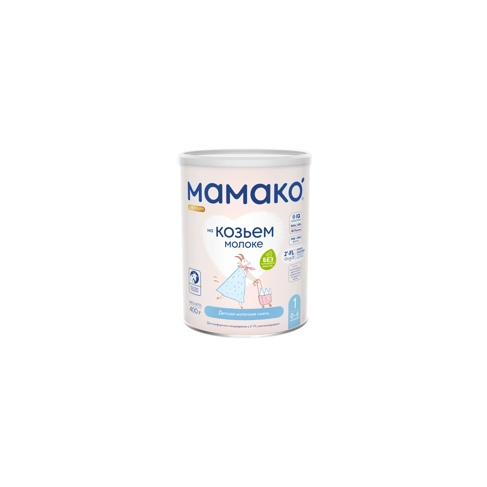 Дитяча суміш MAMAKO 3 Premium з біфідобактеріями від 12 місяців 400 г (8437022039138)