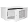 Шафа настінна Ipcom 6U, 600*450, перфоровані дверцята, RAL7035 (СН-6U-060х045-ДП-7035) зображення 2