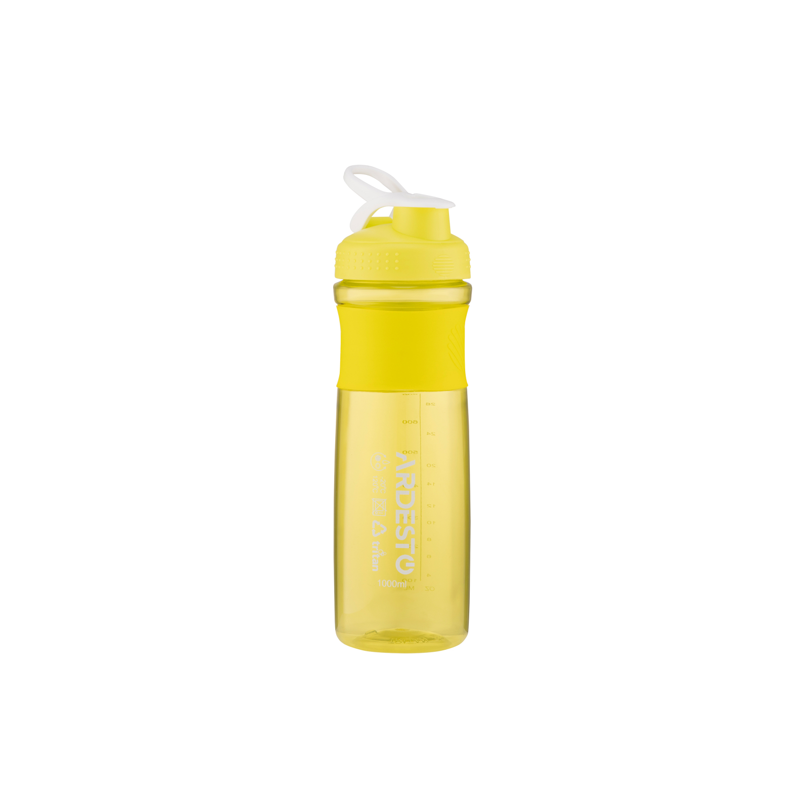 Пляшка для води Ardesto Smart Bottle 1000 мл Red (AR2204TR) зображення 2