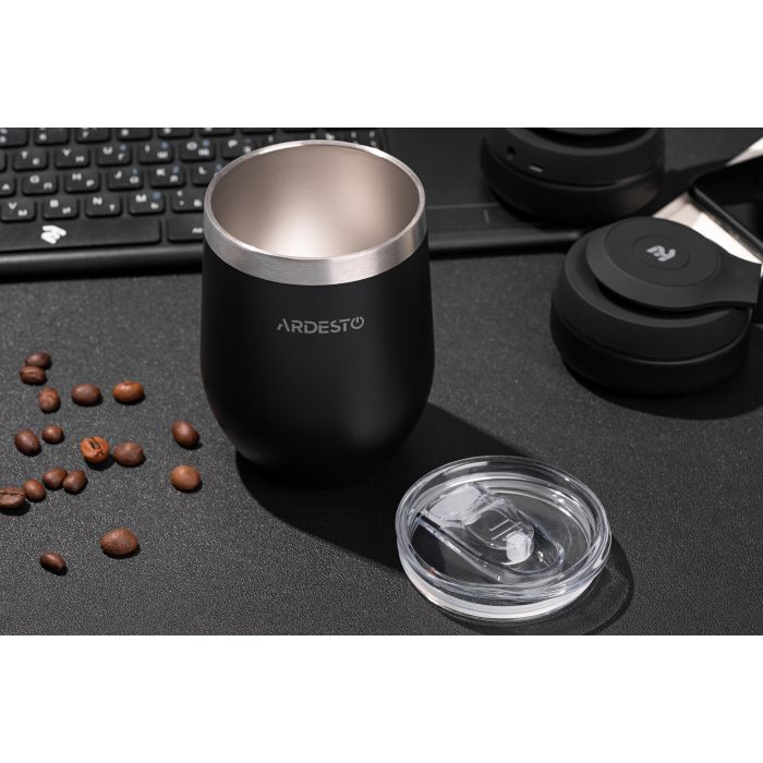 Термокружка Ardesto Compact Mug 350 мл Black (AR2635MMB) зображення 3