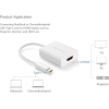 Перехідник USB2.0 Type-C to HDMI V1.4b 40273 white Ugreen (40273) зображення 3
