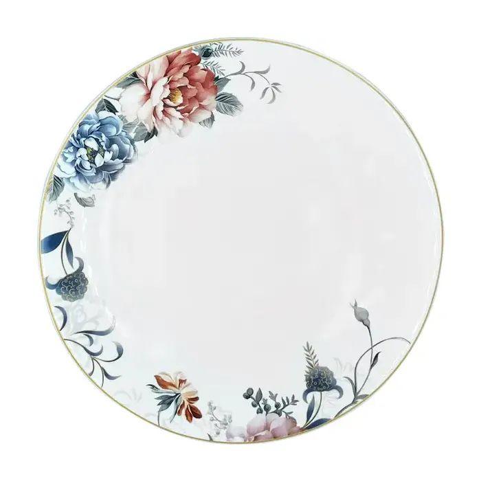 Тарелка Vittora "Піони" Aura Dinner 23 см (VT-1230AР)