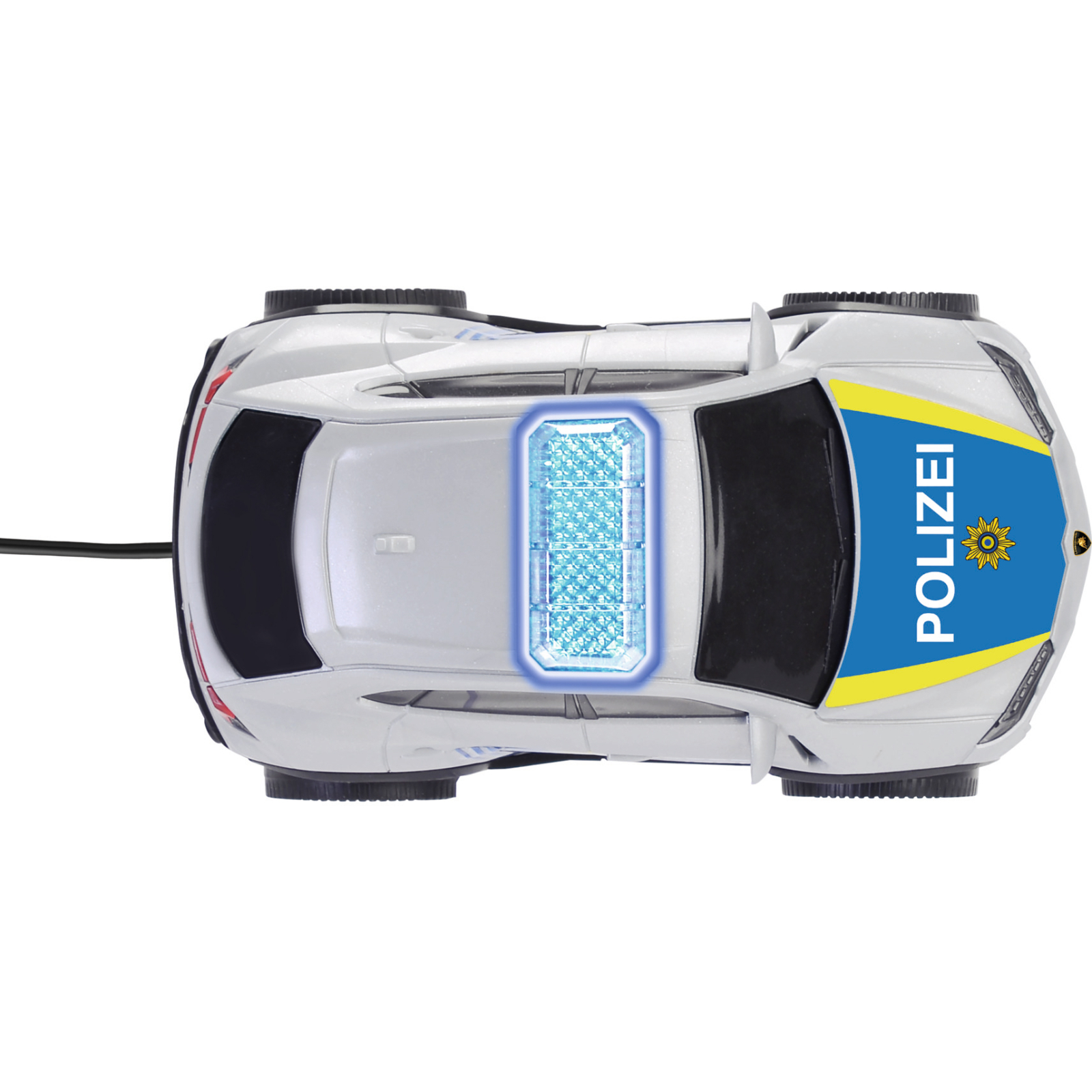 Машина Dickie Toys Полицейская машина Ламборгини Урус на дистанционном управлении со световым эффектом 13 см (3712023) изображение 4