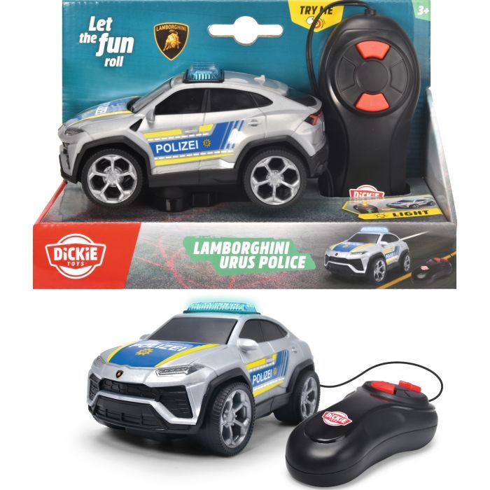 Машина Dickie Toys Поліцейська машина Ламборгіні Урус на дистанційному керуванні зі світловим ефектом 13 см (3712023) зображення 7