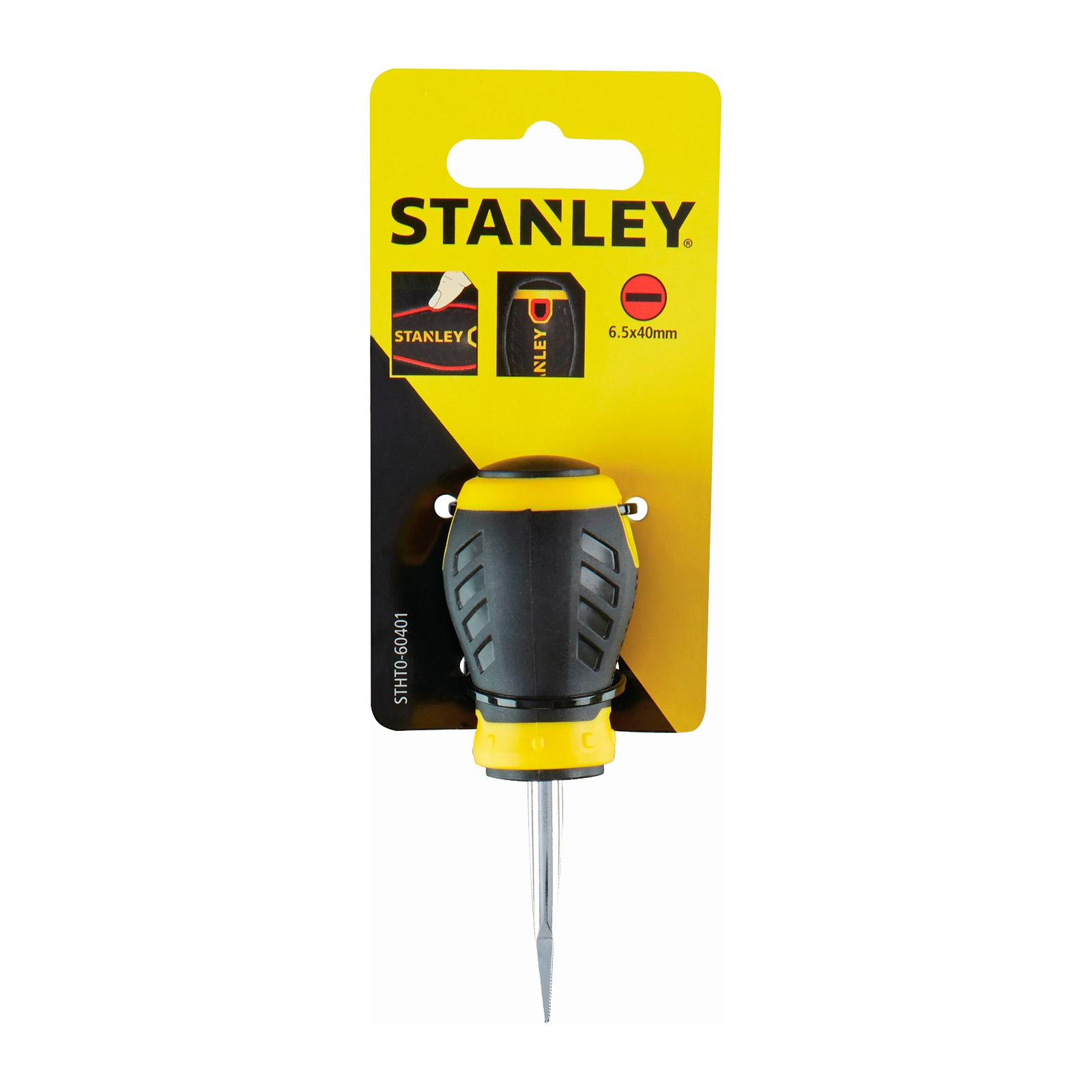 Отвертка Stanley ESSENTIAL, SL6.5 х 30 мм. (STHT0-60401) изображение 2