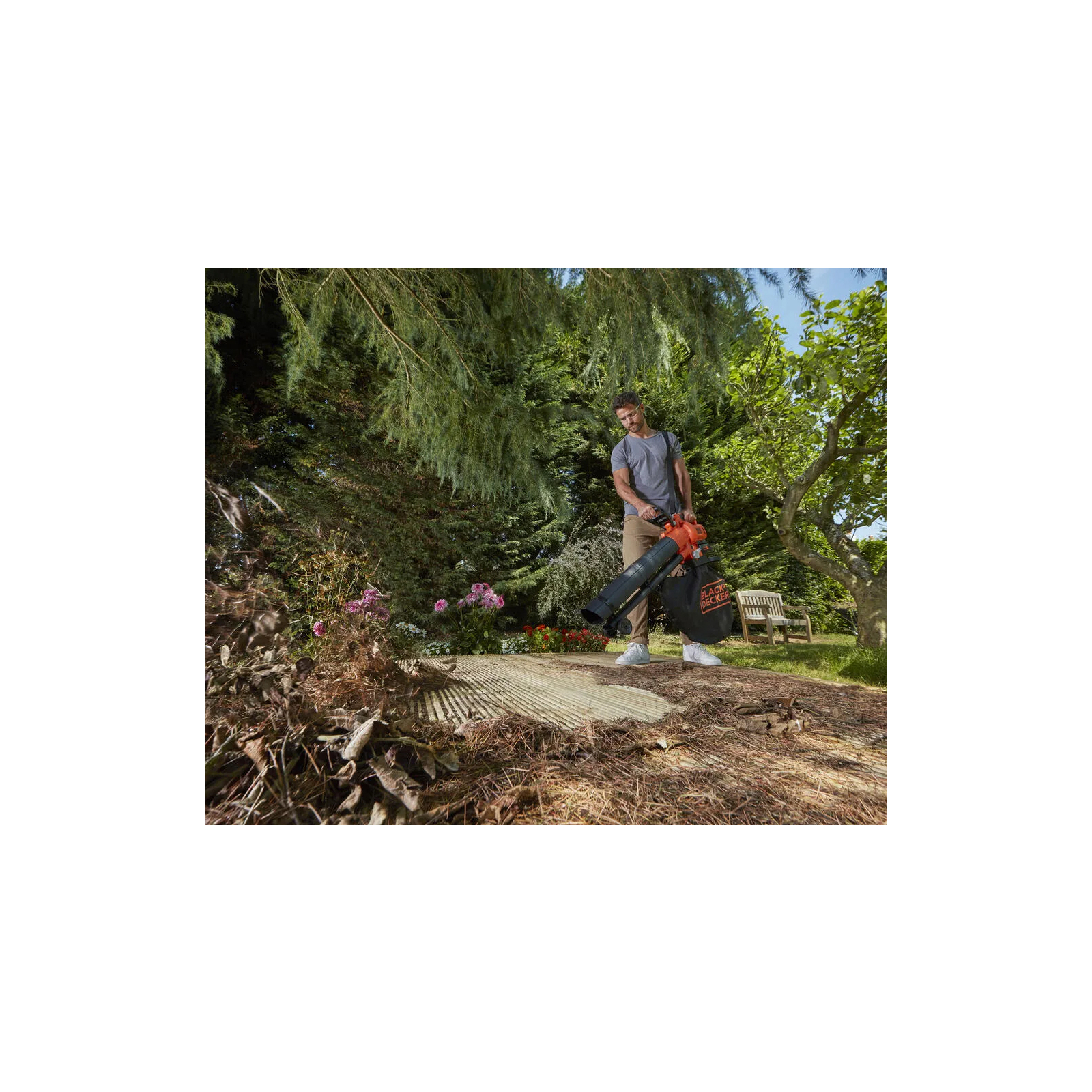 Пылесос садовый Black&Decker 36V, 2.5Ah, 270 км/ч (BCBLV3625L1) изображение 7