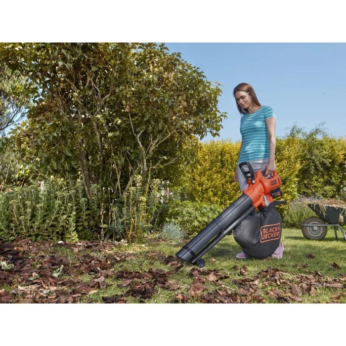 Пылесос садовый Black&Decker 36V, 2.5Ah, 270 км/ч (BCBLV3625L1) изображение 8