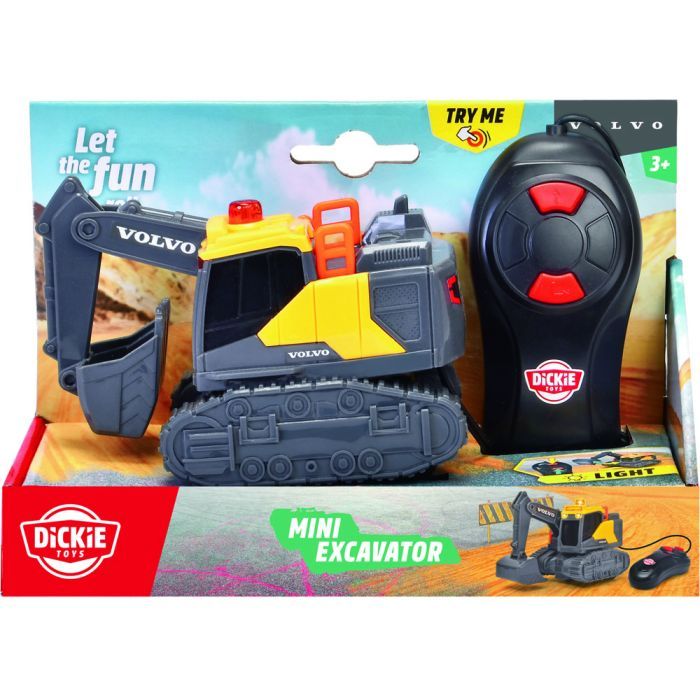 Спецтехника Dickie Toys Мини-экскаватор (3722013) изображение 7