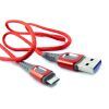Дата кабель USB 2.0 AM to Micro 5P 1.0m red Dengos (NTK-M-LP-RED) изображение 3