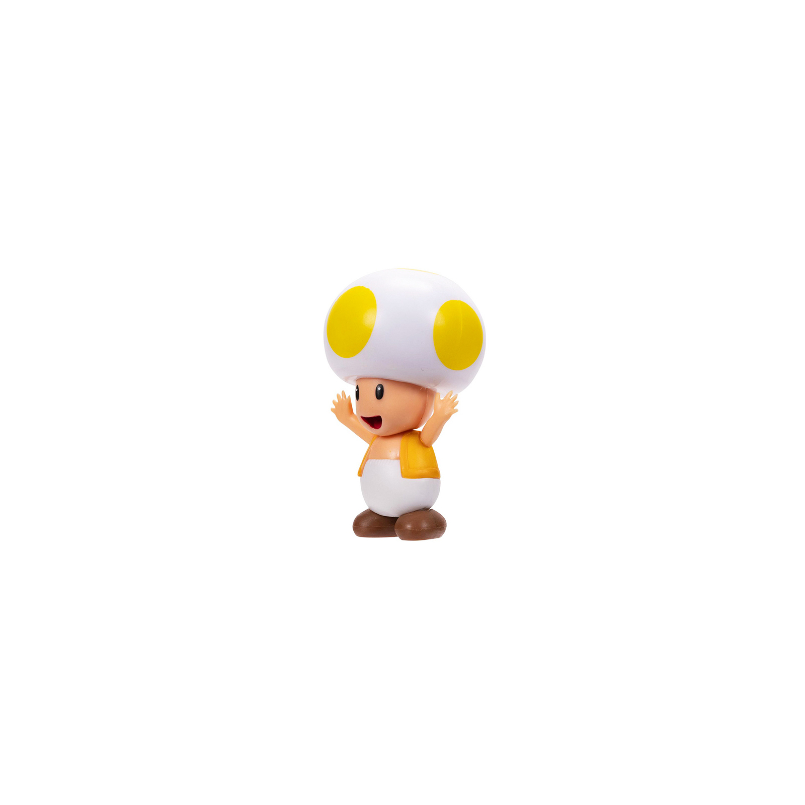 Фигурка Super Mario с артикуляцией – Желтый Тоад 6 см (41291i-GEN) изображение 3