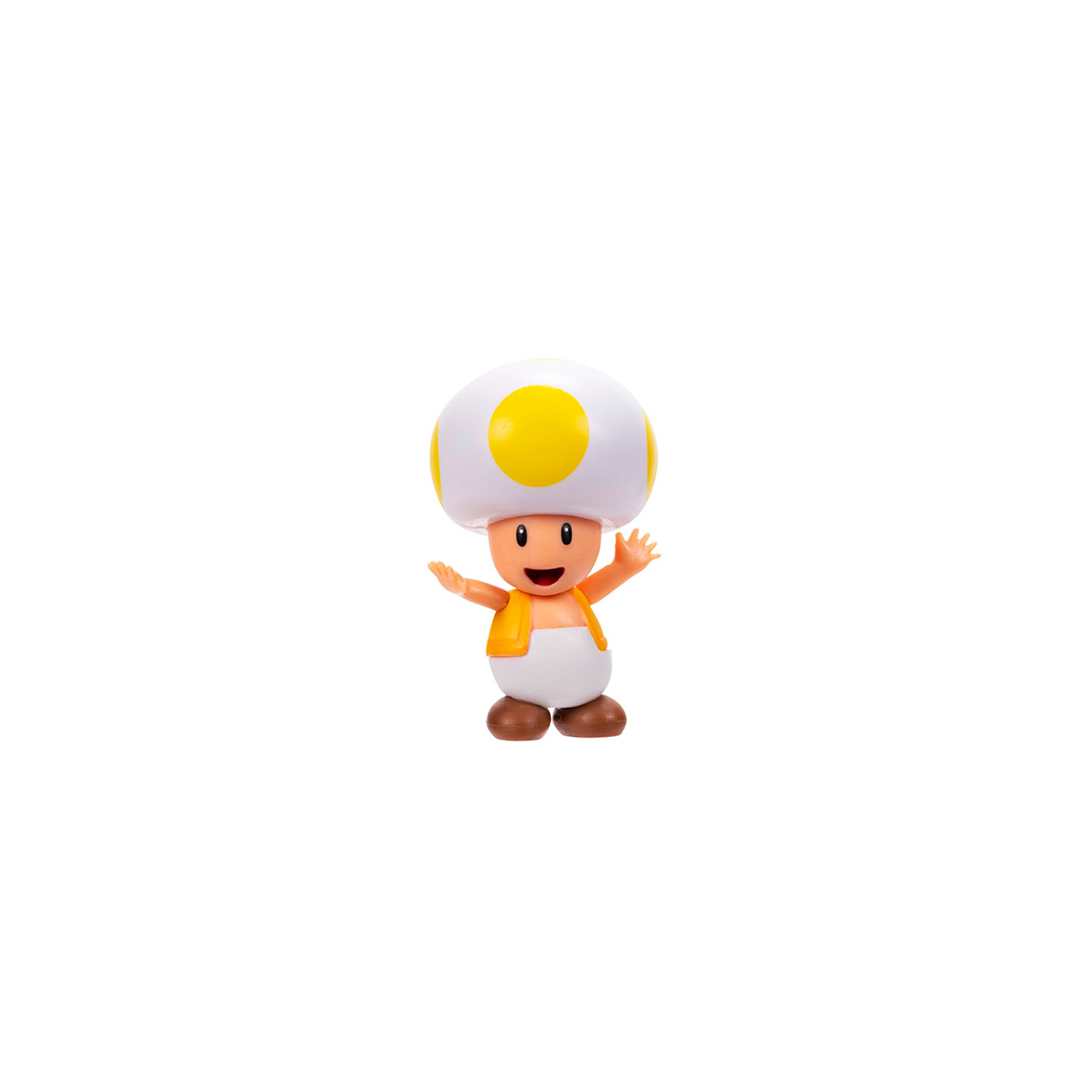Фигурка Super Mario с артикуляцией – Желтый Тоад 6 см (41291i-GEN)
