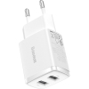 Зарядное устройство Baseus Compact Charger 2U White (CCXJ010202) изображение 4