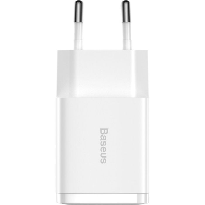 Зарядное устройство Baseus Compact Charger 2U White (CCXJ010202) изображение 5