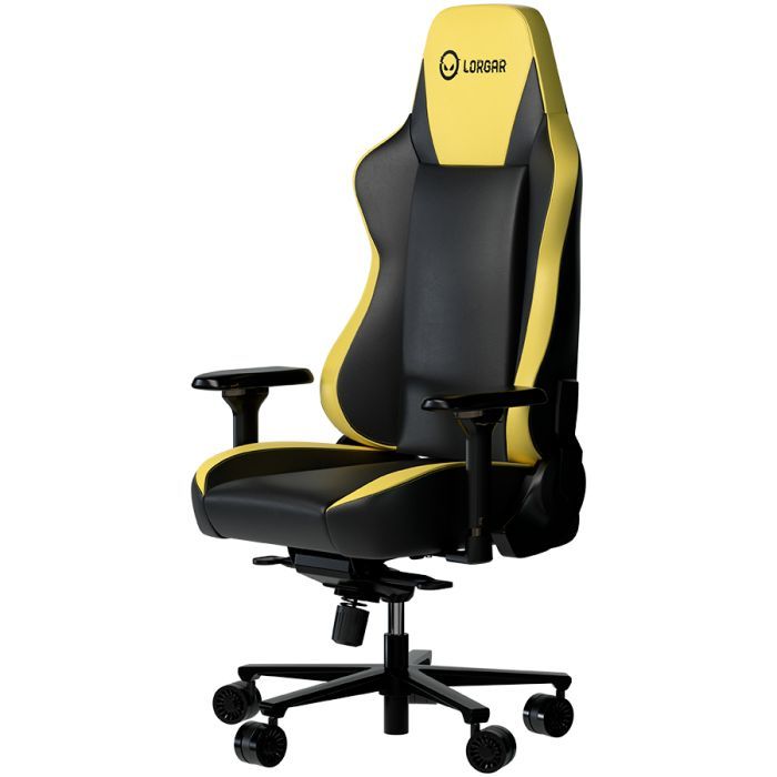 Кресло игровое Lorgar Base 311 Black/Yellow (LRG-CHR311BY)