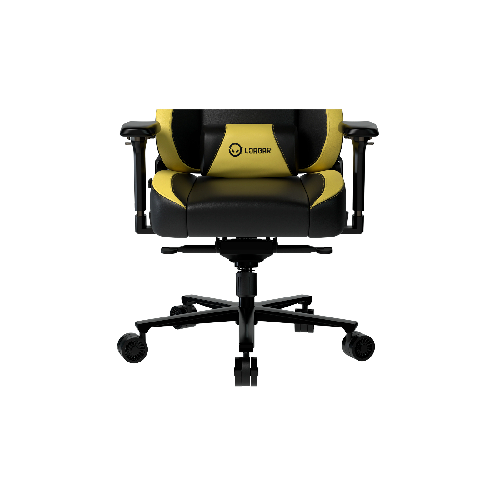 Крісло ігрове Lorgar Base 311 Black/Yellow (LRG-CHR311BY) зображення 6