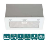 Вытяжка кухонная Ventolux PUNTO 520/279 WG (700) PB изображение 6