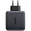 Зарядное устройство Ugreen Nexode USB-A+3*USB-C 100W GaN Te ch Fast Black (CD226) изображение 2